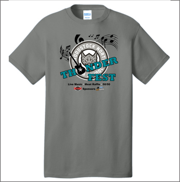 Woodstock Thunder Fest  Core Cotton Tee - Image 2