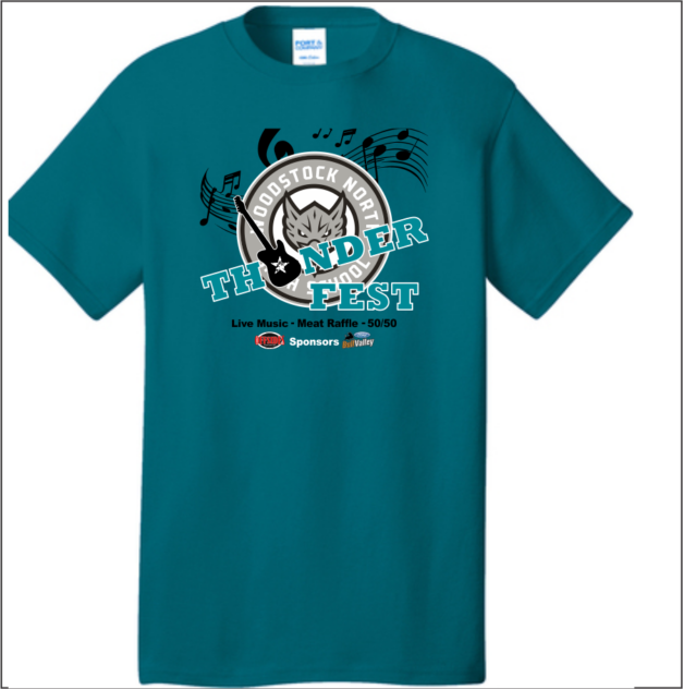 Woodstock Thunder Fest  Core Cotton Tee - Image 3