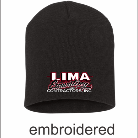Lima Excavating   8 1/2" Beanie