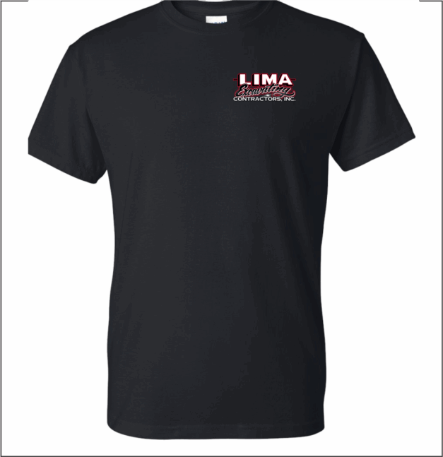Lima Excavating  DryBlend® T-Shirt - Image 2