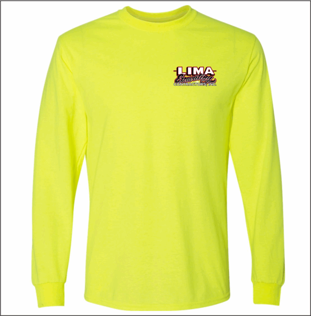 Lima Excavating  50/50 Long Sleeve T-Shirt