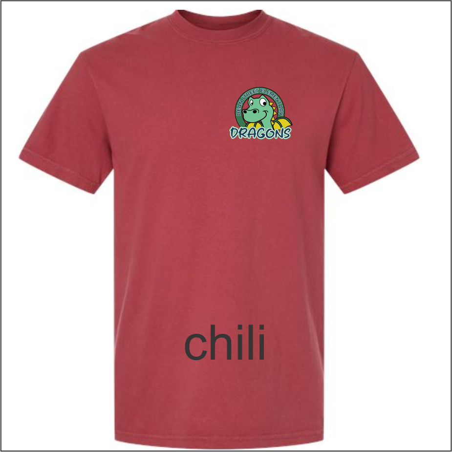 Dean Street Garment-Dyed Heavyweight T-Shirt - Image 4