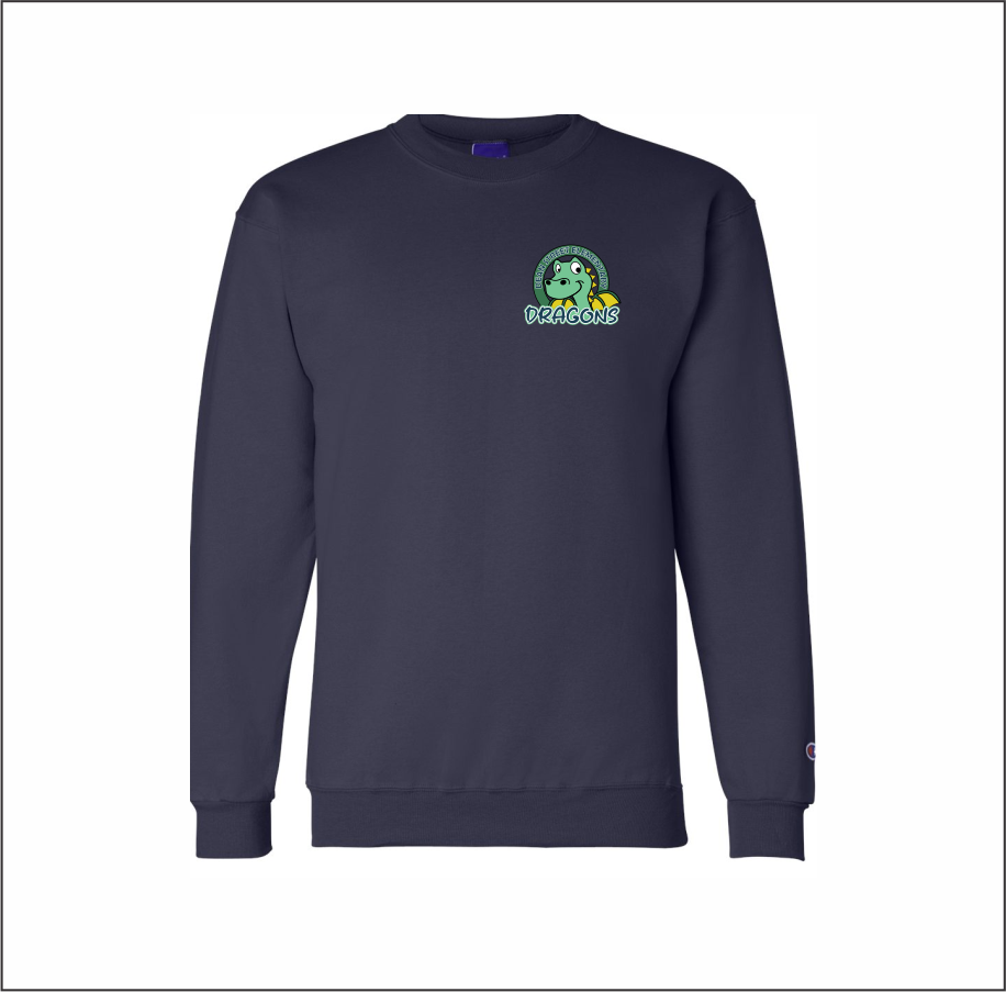 Dean Street Champion Men's Powerblend® Crewneck Sweatshirt - Image 3