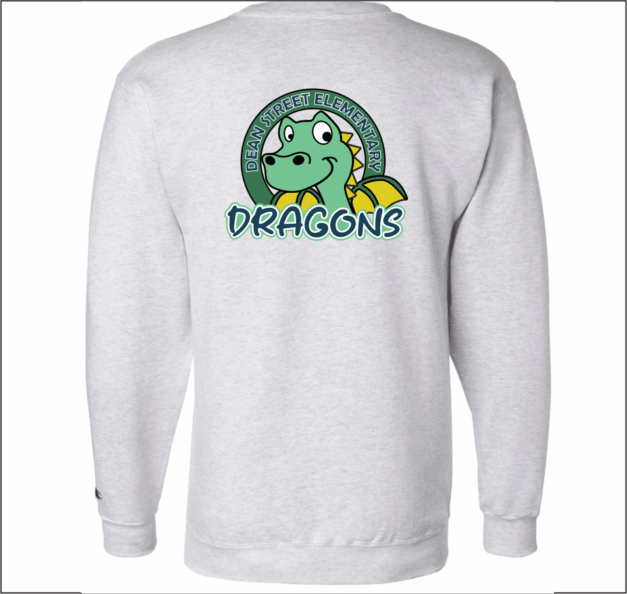 Dean Street Champion Men's Powerblend® Crewneck Sweatshirt - Image 3