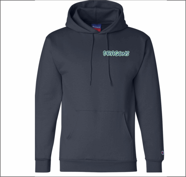 Dean Street Champion Men's Powerblend® Hooded Sweatshirt - Image 2