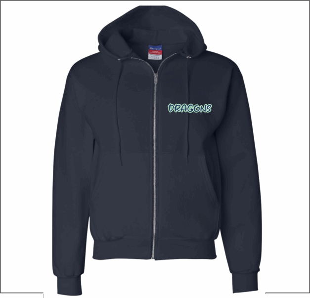 Dean Street Champion Men's Powerblend® Full-Zip Hooded Sweatshirt - Image 3
