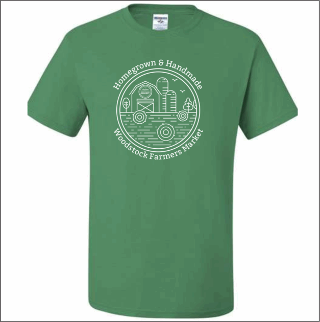 Woodstock Farmers Market Unisex Dri-Power® 50/50 T-Shirt