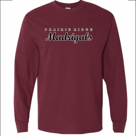 Prairie Ridge Madrigals Men's Dri-Power® Long Sleeve 50/50 T-Shirt