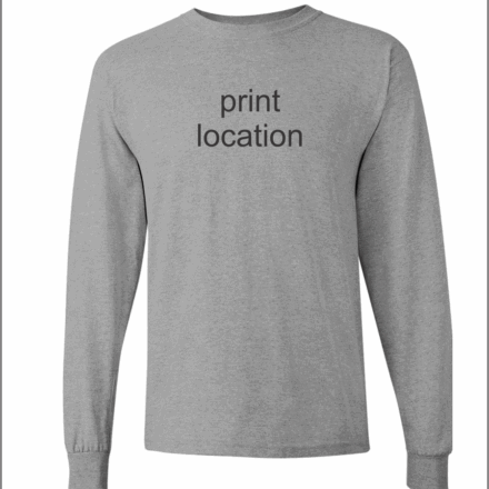 WNHS Volleyball Unisex DryBlend® 50/50 Long Sleeve T-Shirt