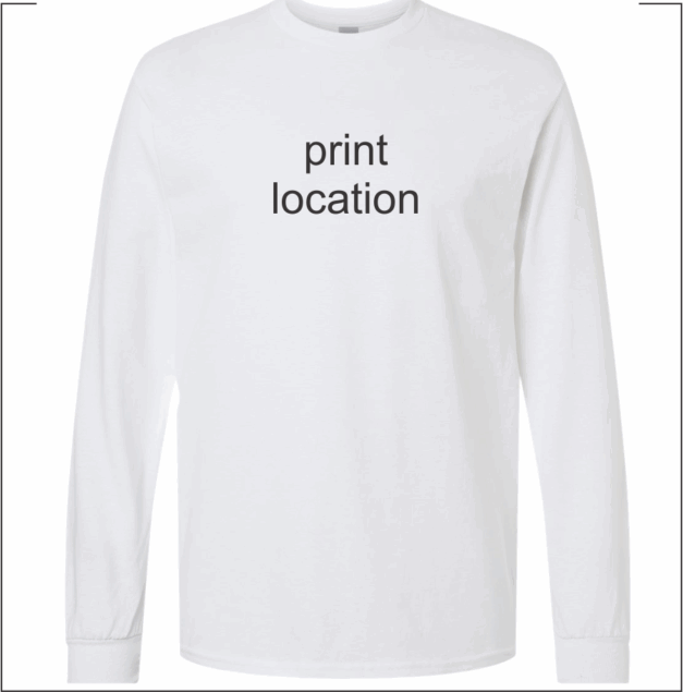 WNHS Volleyball Unisex DryBlend® 50/50 Long Sleeve T-Shirt - Image 3