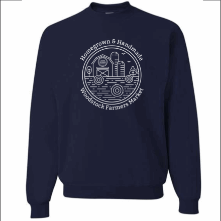 Woodstock Farmers Market Unisex NuBlend® Crewneck Sweatshirt
