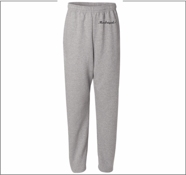 Prairie Ridge Madrigals Unisex NuBlend® Open-Bottom Sweatpants with Pockets