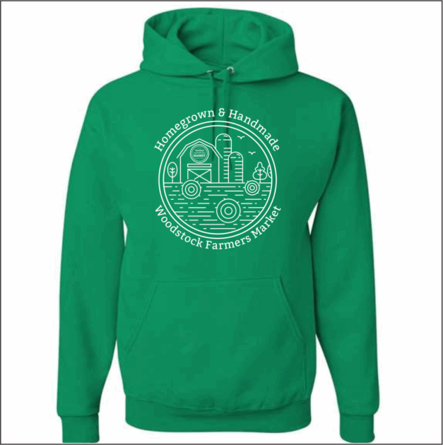 Woodstock Farmers Market Unisex NuBlend® Hooded Sweatshirt