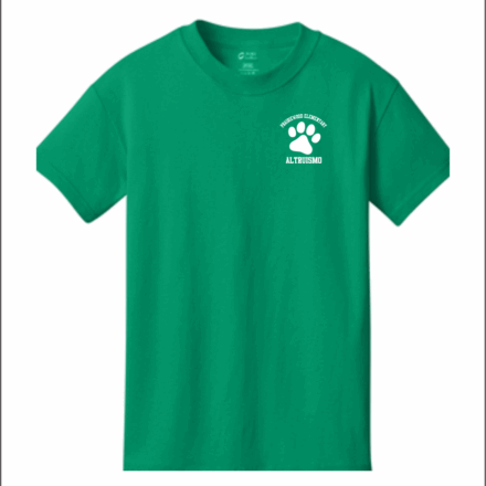 Prairiewood Elementary  Adult Core Cotton T-Shirt