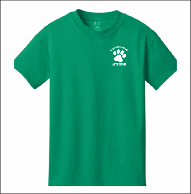 Prairiewood Elementary  Adult Core Cotton T-Shirt