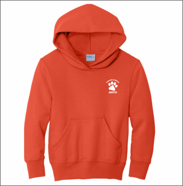 Prairiewood Elementary Adult Core Fleece Pullover Hooded Sweatshirt - Image 5