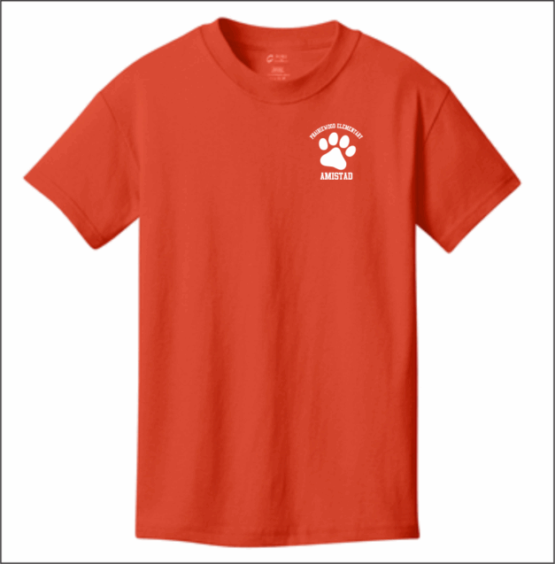 Prairiewood Elementary  Adult Core Cotton T-Shirt - Image 5