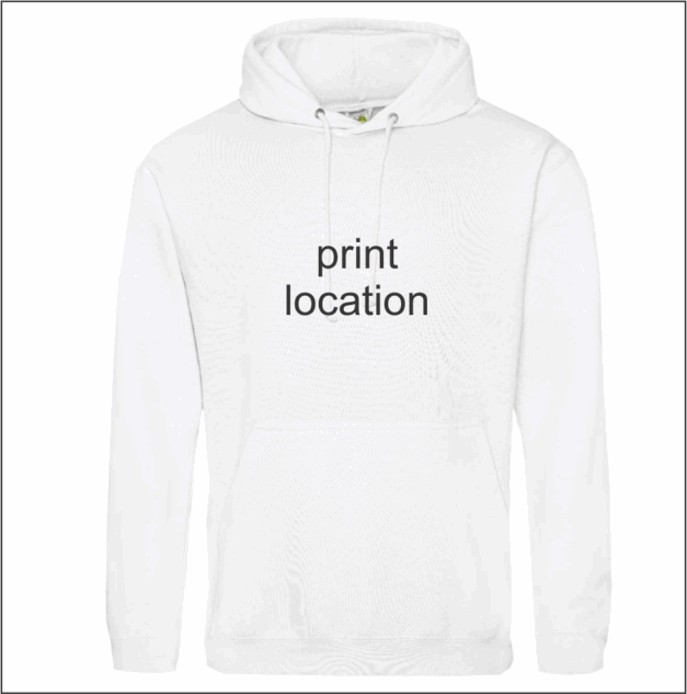 WNHS Volleyball Unisex College Hooded Sweatshirt - Image 2