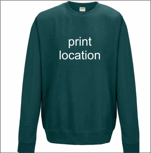 WNHS Volleyball Unisex College Crewneck Sweatshirt