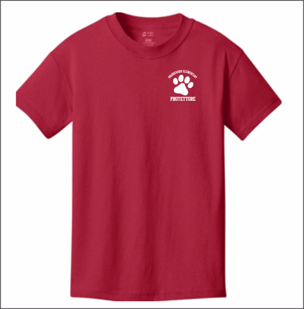 Prairiewood Elementary  Adult Core Cotton T-Shirt - Image 4