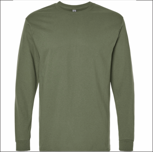 Big Foot Archers Unisex Heavy Cotton™ Long Sleeve T-Shirt - Image 5