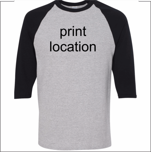 Fox River Grove Elementary  Colorblock Raglan Jersey - Image 3