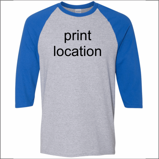 Fox River Grove Elementary  Colorblock Raglan Jersey - Image 4