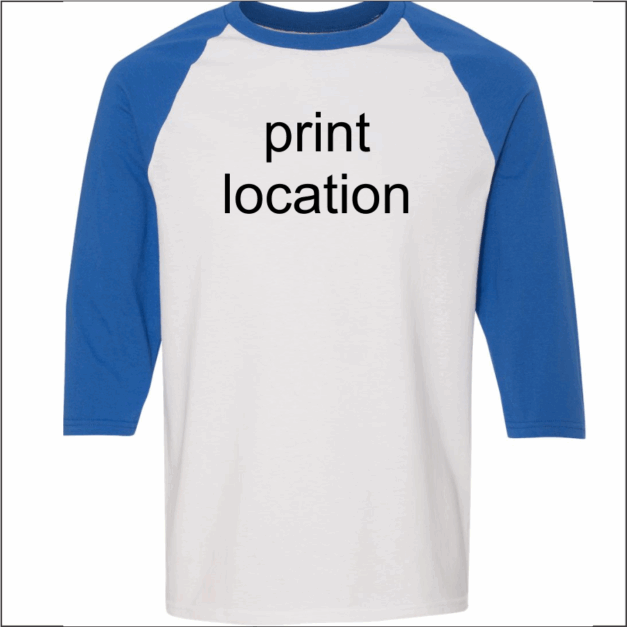 Fox River Grove Elementary  Colorblock Raglan Jersey