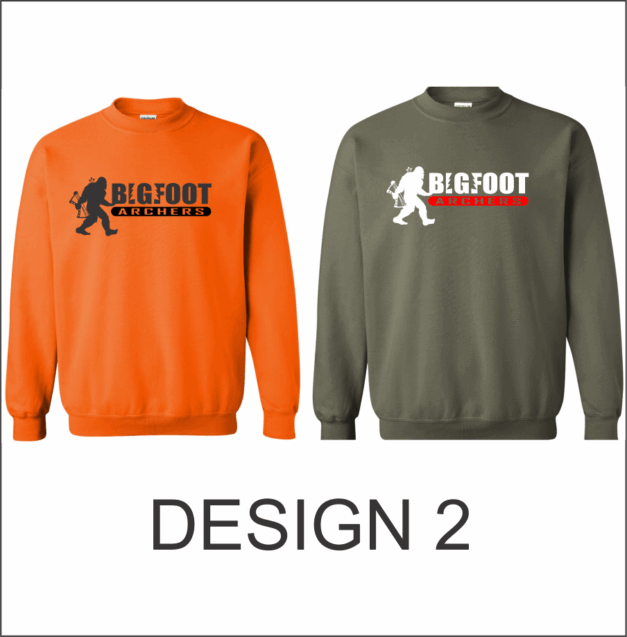 Big Foot Archers Unisex Heavy Blend™ Hooded Sweatshirt - Image 3