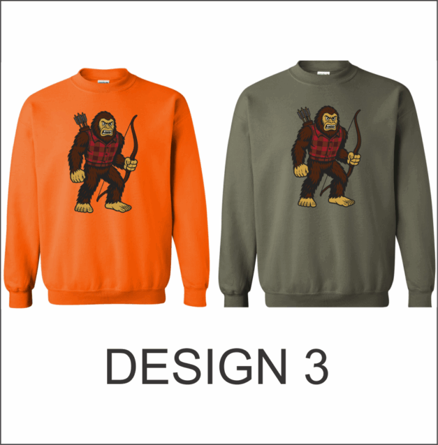 Big Foot Archers Unisex Heavy Blend™ Hooded Sweatshirt - Image 4