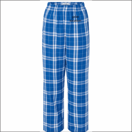 Fox River Grove Elementary  Unisex Flannel Joggers