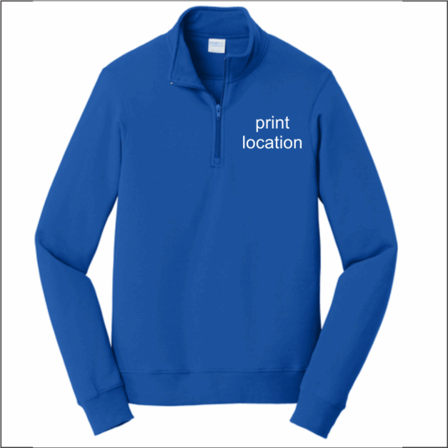 Fox River Grove Elementary  Fleece 1/4-Zip Pullover Sweatshirt