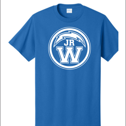 Jr Blue Streaks Core Cotton Tee