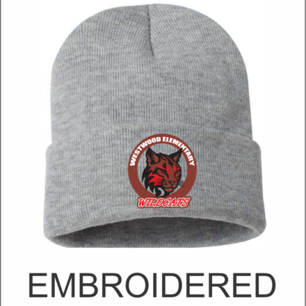 Westwood Elementary 12 Inch Knit Beanie