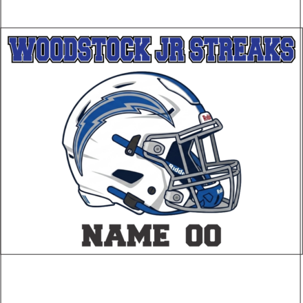 Jr Blue Streaks Yard Sign