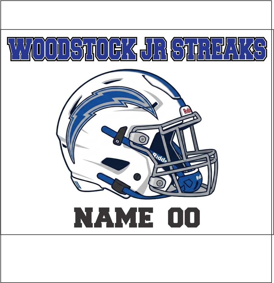 Jr Blue Streaks Yard Sign