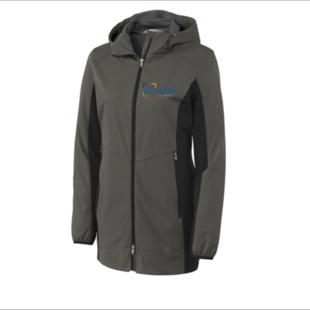 City of Woodstock Ladies Active Hooded Soft Shell Jacket