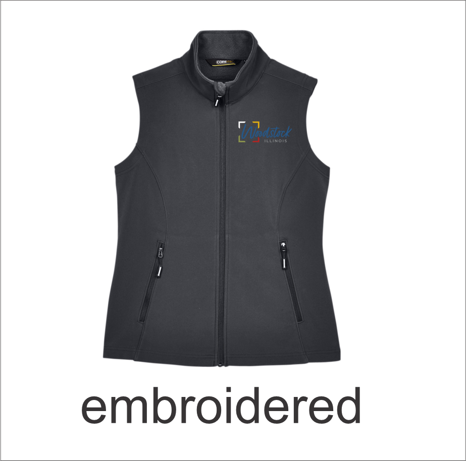City of Woodstock Ladies' Cruise Soft Shell Vest