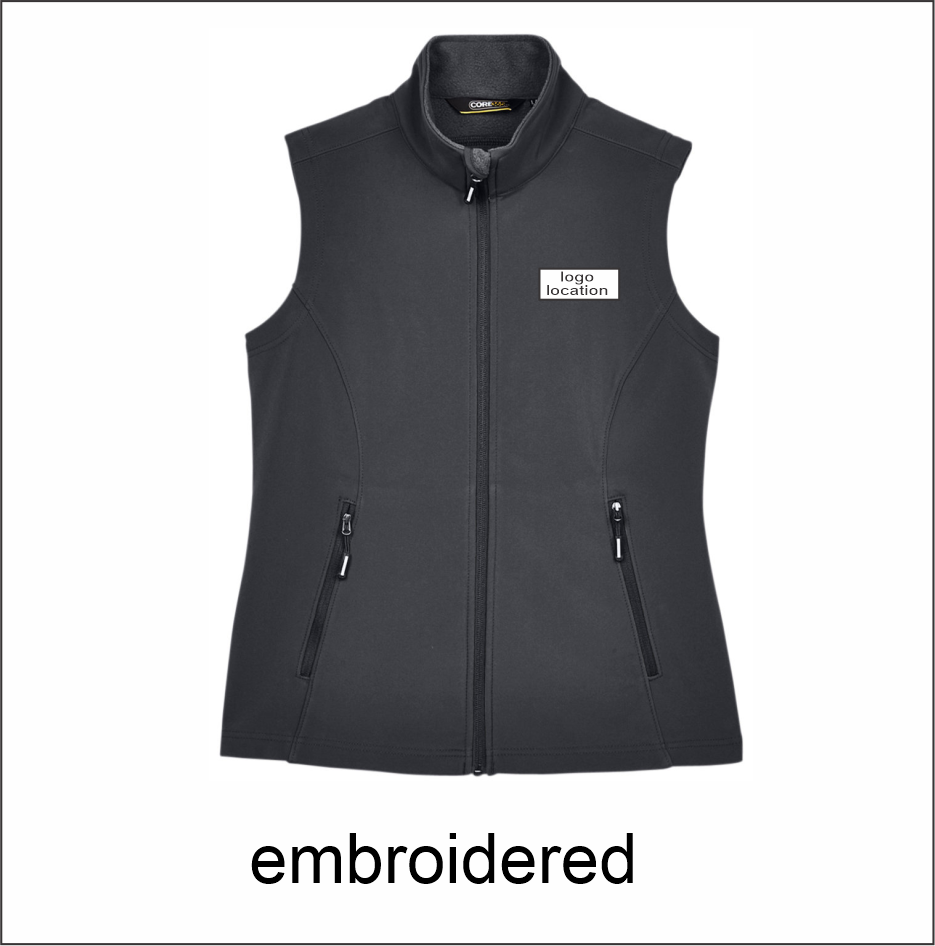 City of Woodstock Ladies' Cruise Soft Shell Vest - Image 4