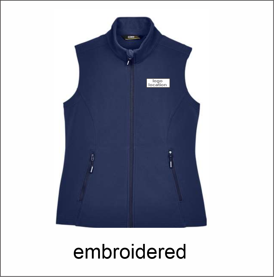 City of Woodstock Ladies' Cruise Soft Shell Vest - Image 3