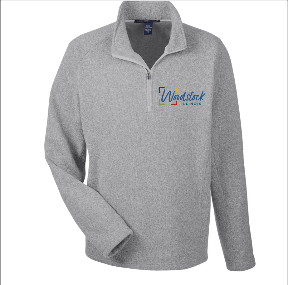City of Woodstock Sweater Fleece Quarter-Zip
