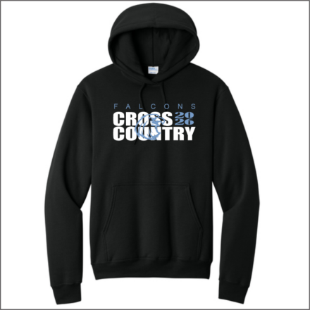 Creek Side Cross Country Core Fleece Pullover Hooded Sweatshirt