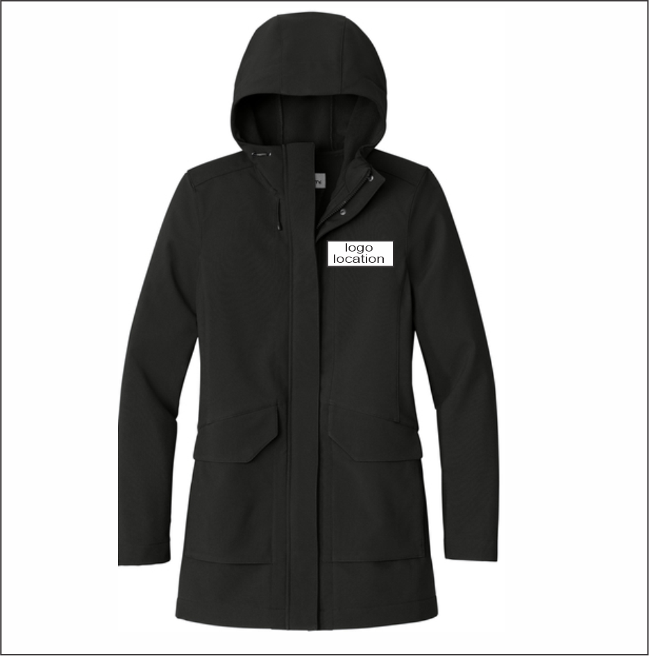 City of Woodstock Ladies Collective Outer Soft Shell Parka - Image 3