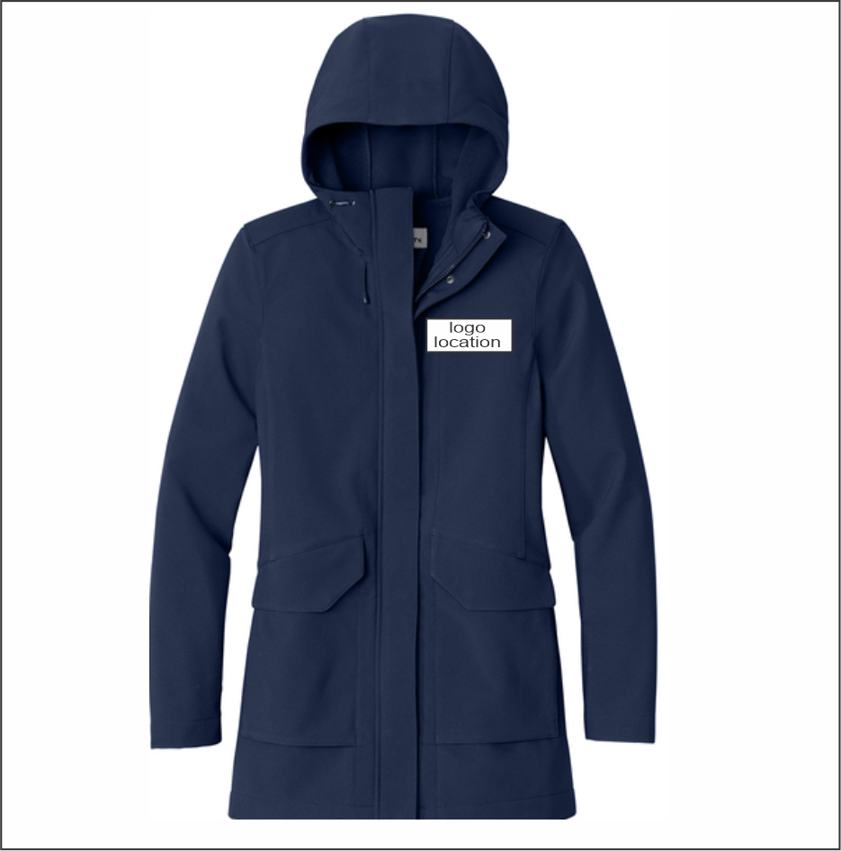 City of Woodstock Ladies Collective Outer Soft Shell Parka - Image 2