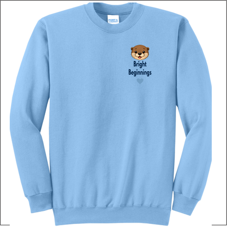 Bright Beginning's Port & Co® Core Fleece Crewneck Sweatshirt