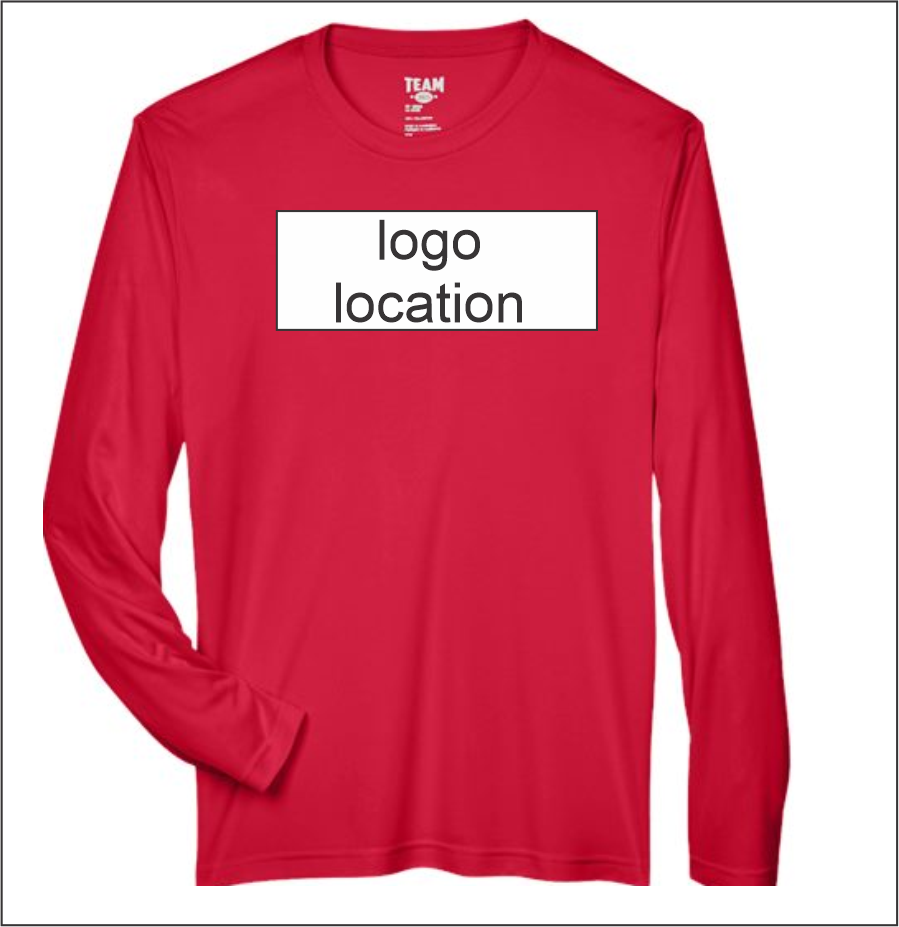McHenry County Bandits Youth Zone Performance Long Sleeve T-Shirt - Image 2