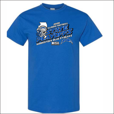 Woodstock Blue Streak Playoffs  Unisex Heavy Cotton T-Shirt