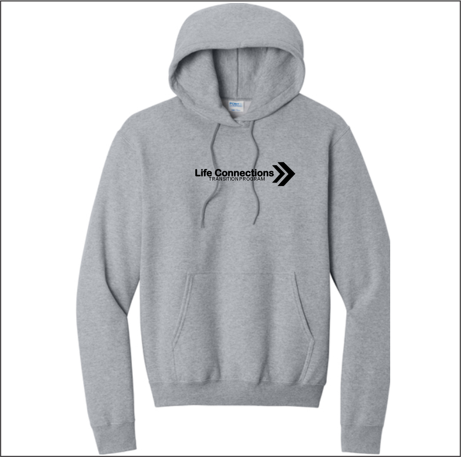 Life Connections Core Fleece Pullover Hooded Sweatshirt - Image 2
