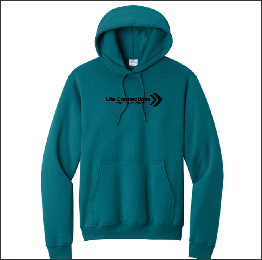 Life Connections Core Fleece Pullover Hooded Sweatshirt