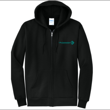 Life Connections Core Fleece Full-Zip Hooded Sweatshirt